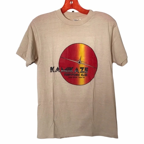 UNISEX Kamikaze Survivors Club Original T-Shirt - Picture 2 of 5